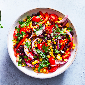 BLACK BEAN AND CORN SALAD