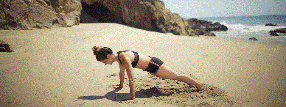 beach workout