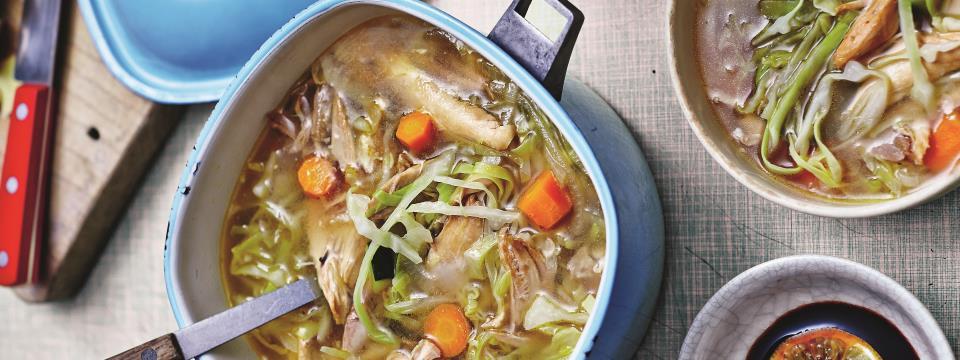 chicken, tinola, stew, soup, warm diet, healthy, nutrition