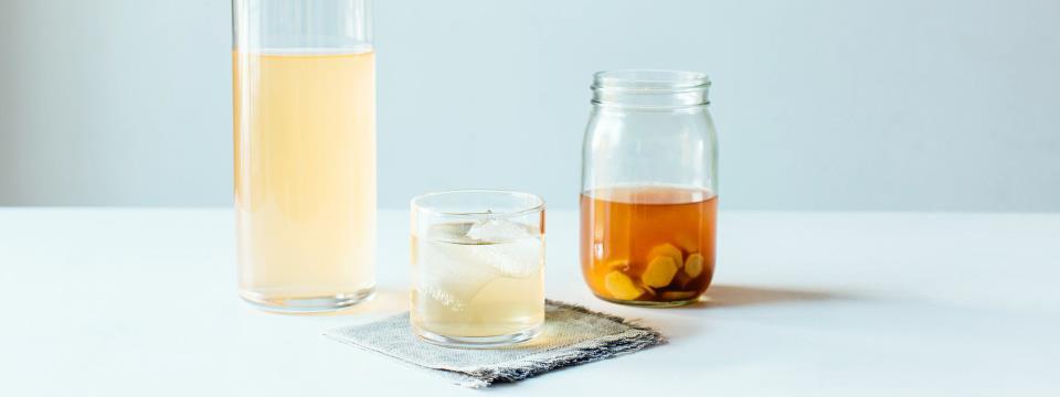 switchel, ginger, maply syrup, cleanse