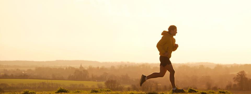 running, skin cancer