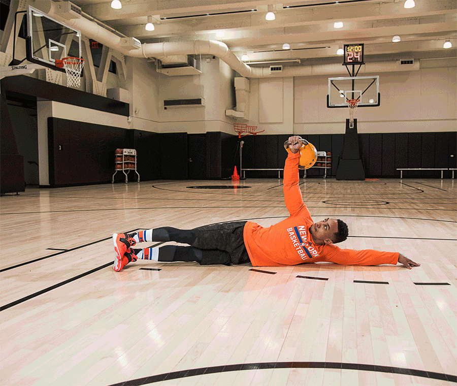 The New York Knicks' WarmUp Furthermore