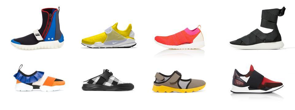 trending sneaker slippers