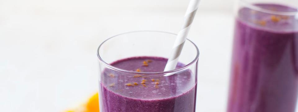 blueberry smoothie