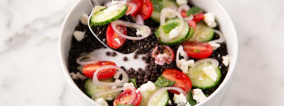 chilled, lentil, recipe, chef steps, meal prep