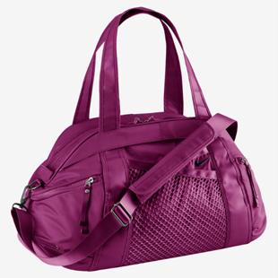Unzipped Elaine Welteroth Furthermore Nike Crossbody Gym Tote Plum Exercise Fitness